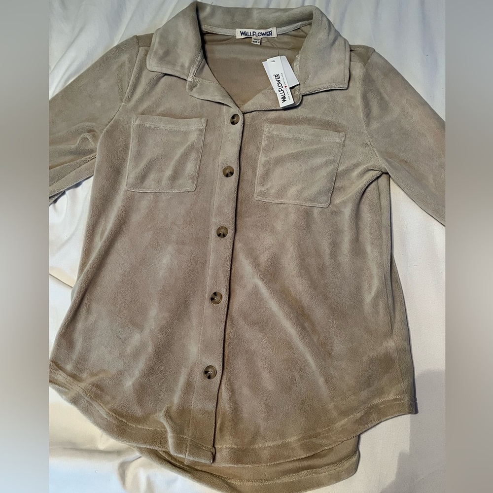 NWT Wallflower button down shirt